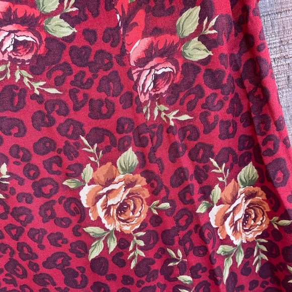 Vintage COCO BLANCO 100% linen maxi floral dress - Picture 15 of 16